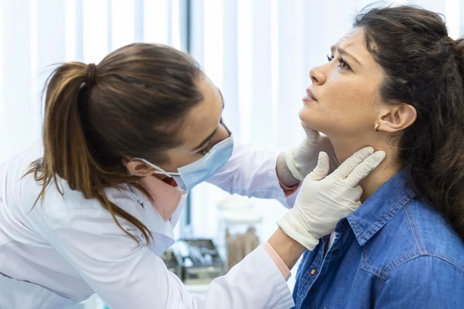 Doctor working in endocrinology